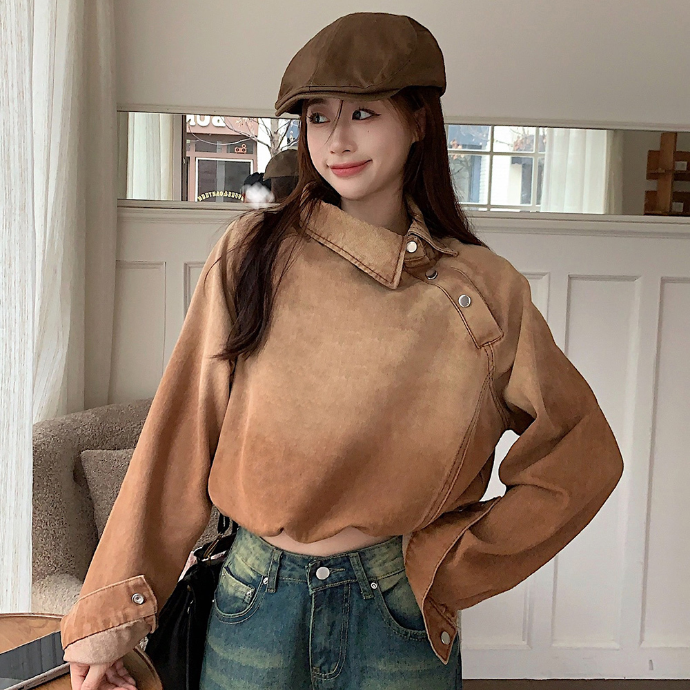 Harajuku Denim Jacket Women's  - Winter Clothing Korean recensie en prijs