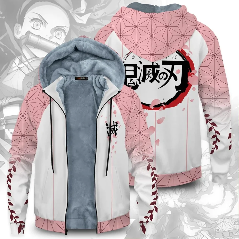 New Demon Slayer Anime Velvet  - Winter Clothing Girls recensie en prijs